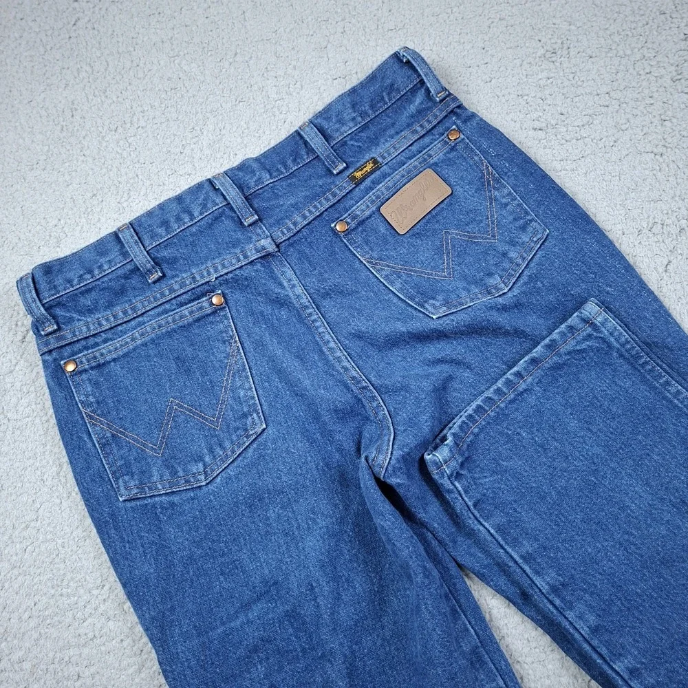 Wrangler Western Cowboy Cut Denim Jeans Mens 34 x 32 936PWD Vintage